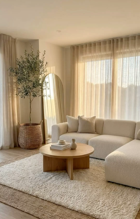 Bright living room